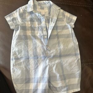 Baby Boy one piece Burberry